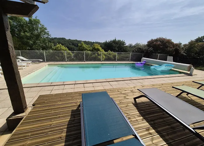 De 9 Personnes Avec Piscine *